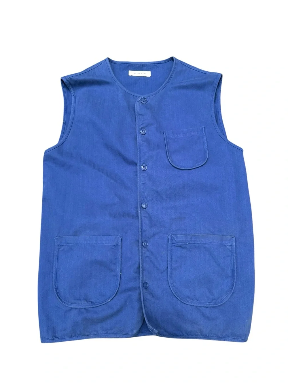Kestin Hare Workwear Blue Vest Made in Portugal Size Small